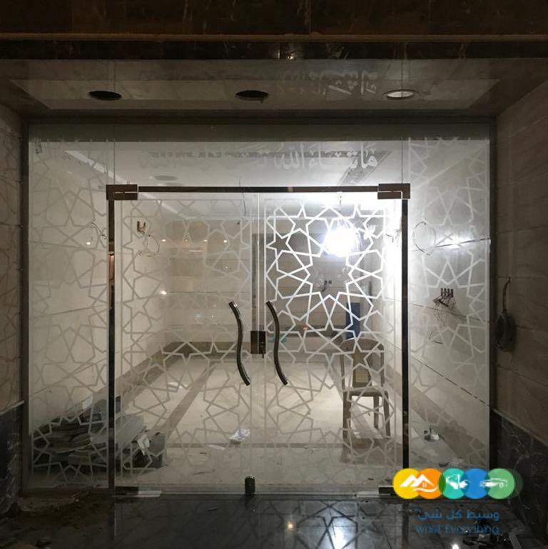 صيانه الابواب الزجاج السكريت وتركيب الزجاج في