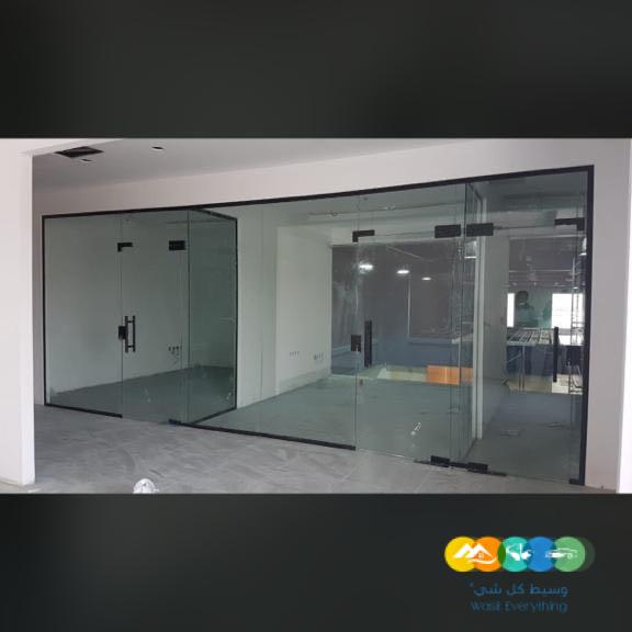 صيانه الابواب الزجاج السكريت وتركيب الزجاج في