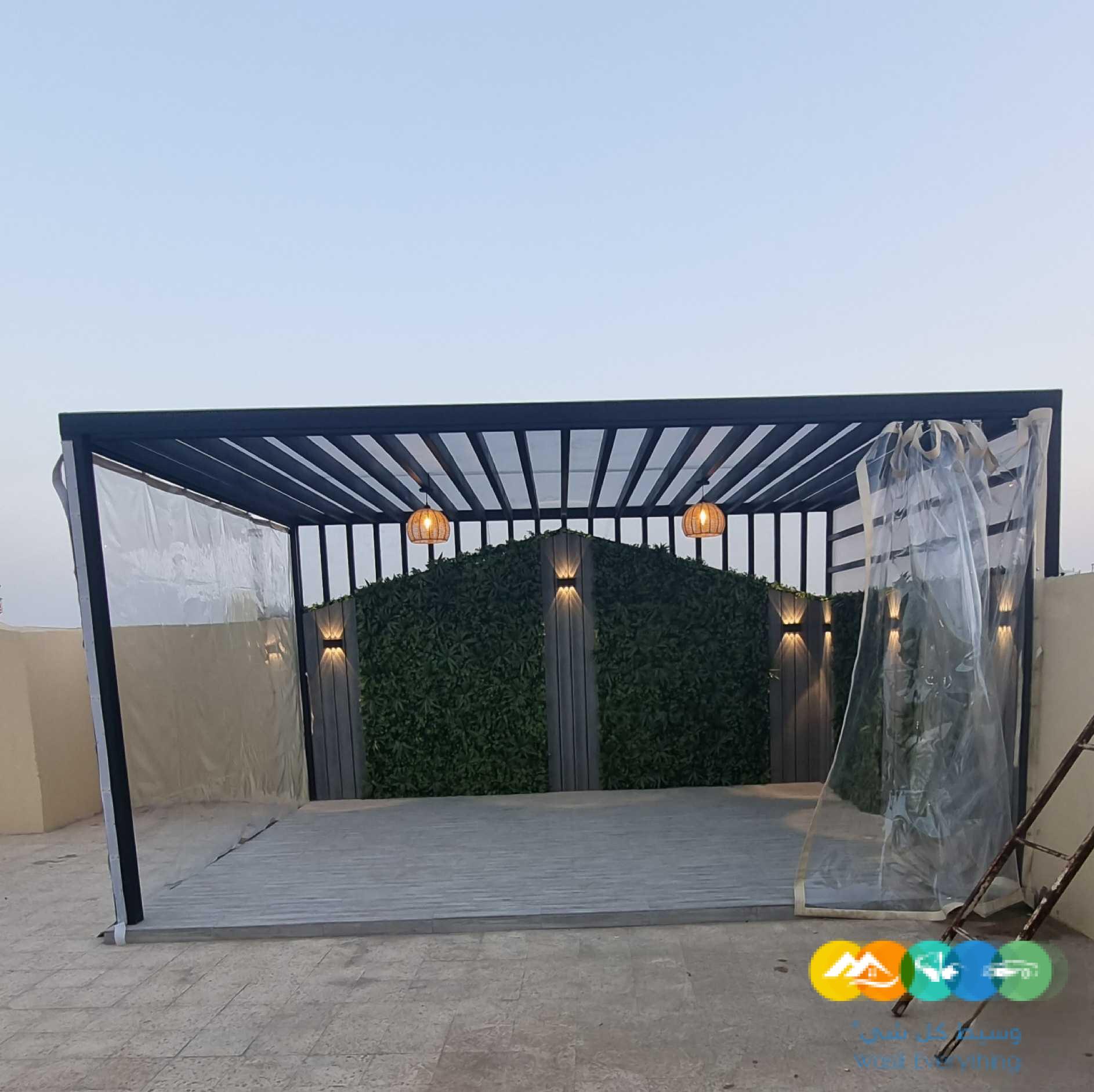 مظلات سيارات جده