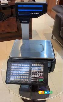 ميزان باركود إلكتروني بالتركيب