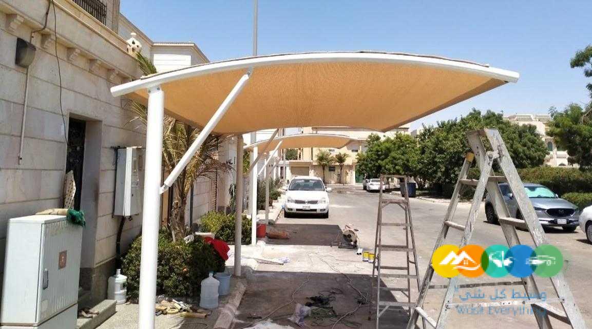 مظلات سيارات جده