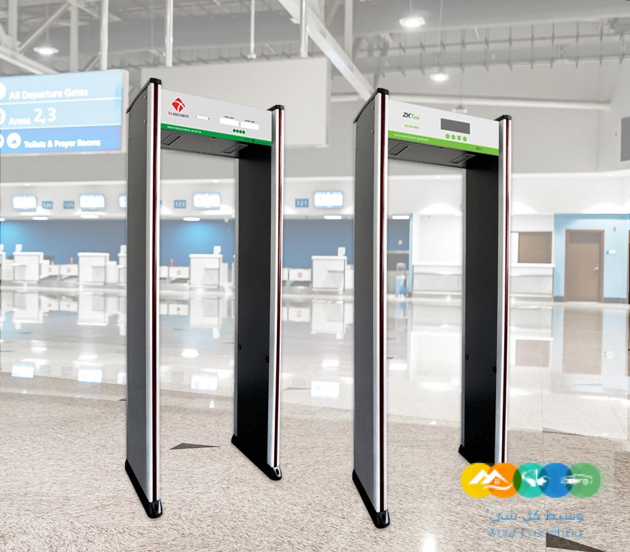 بوابات كشف معادن ومرور الأفراد