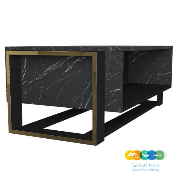 طاولة تلفزيون وطاولة قهوة وخدمة نظيفة مره