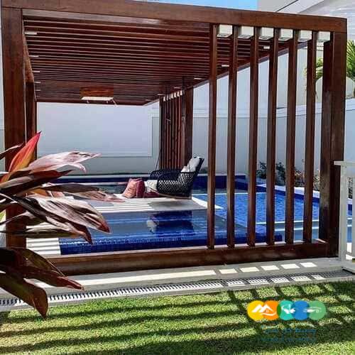 مظلات خشبية الطائف تفصيل المظلات 0552727598