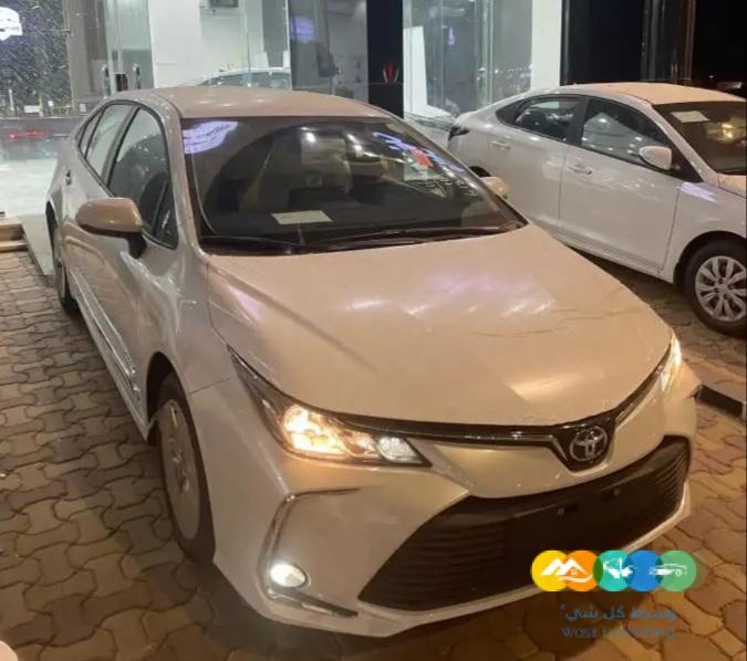 تويوتا كورولا 2024 نص فل مكينه كبيره