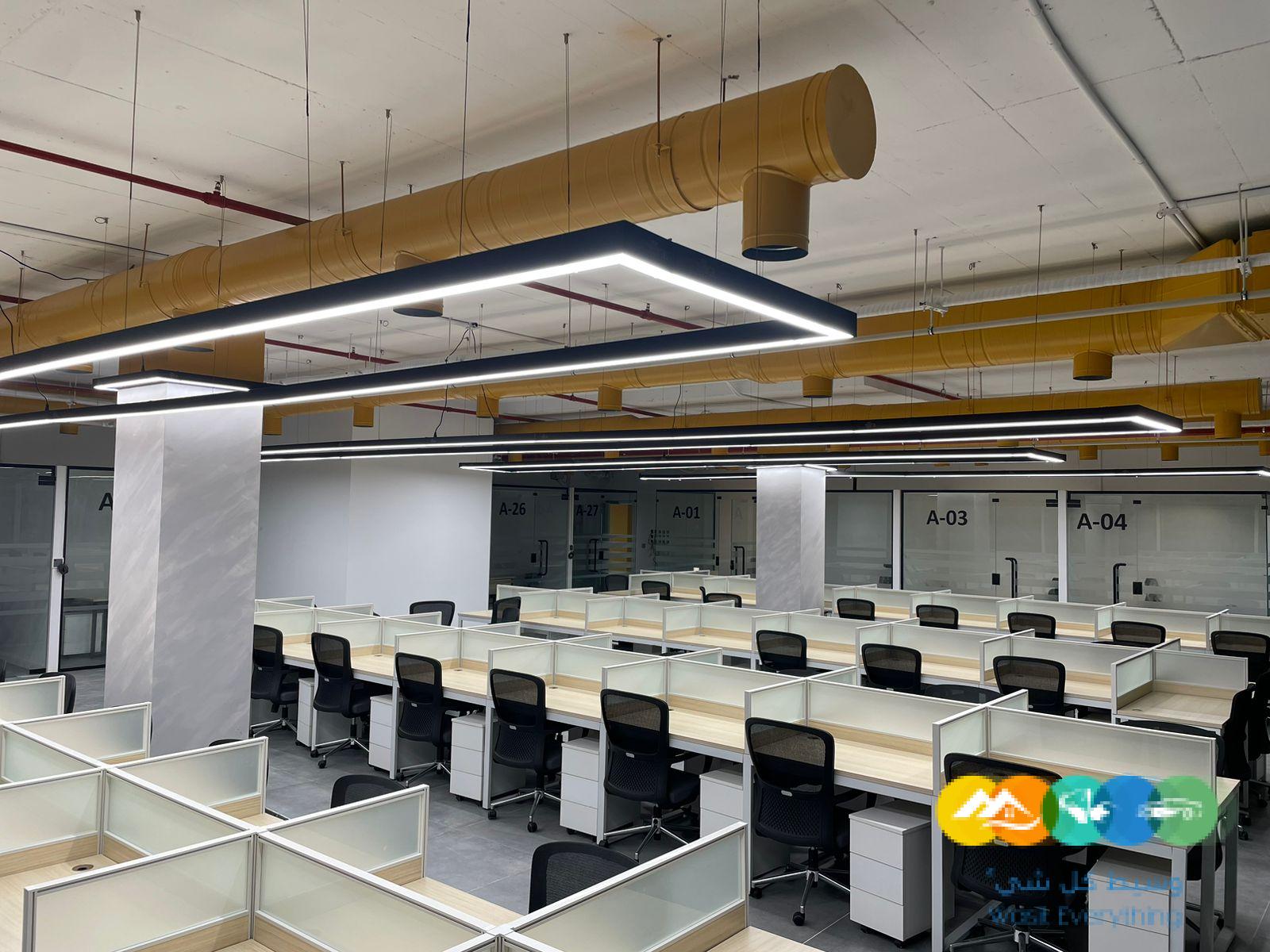 مكاتب مؤثثة للإيجار في حي السويدي