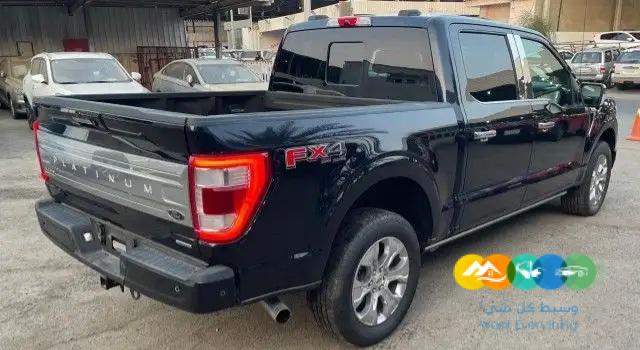فورد F150 بلاتنيوم 2021 بطاقة جمركيه