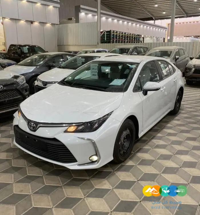 تويوتا كرولا 2.0 ستاندر XLi طيس سعودي 2024