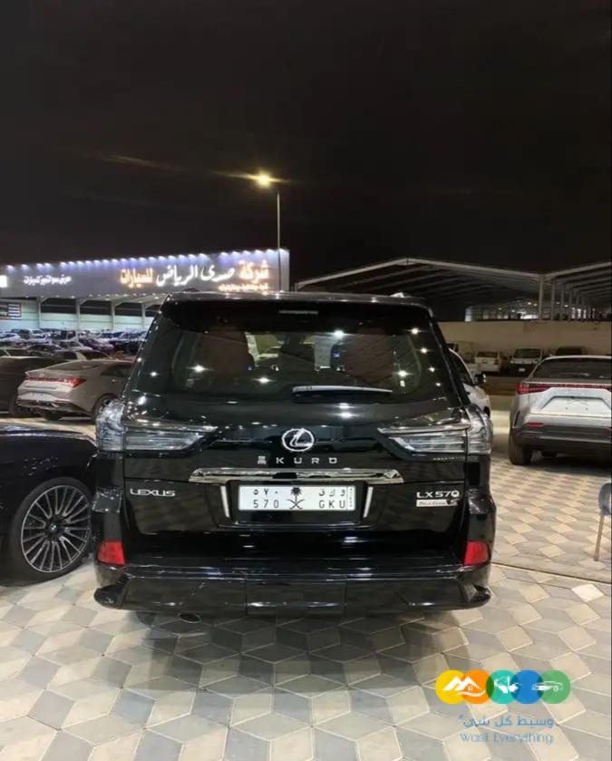 لكزس LX570 بلاك ادشن – خليجي – 2019