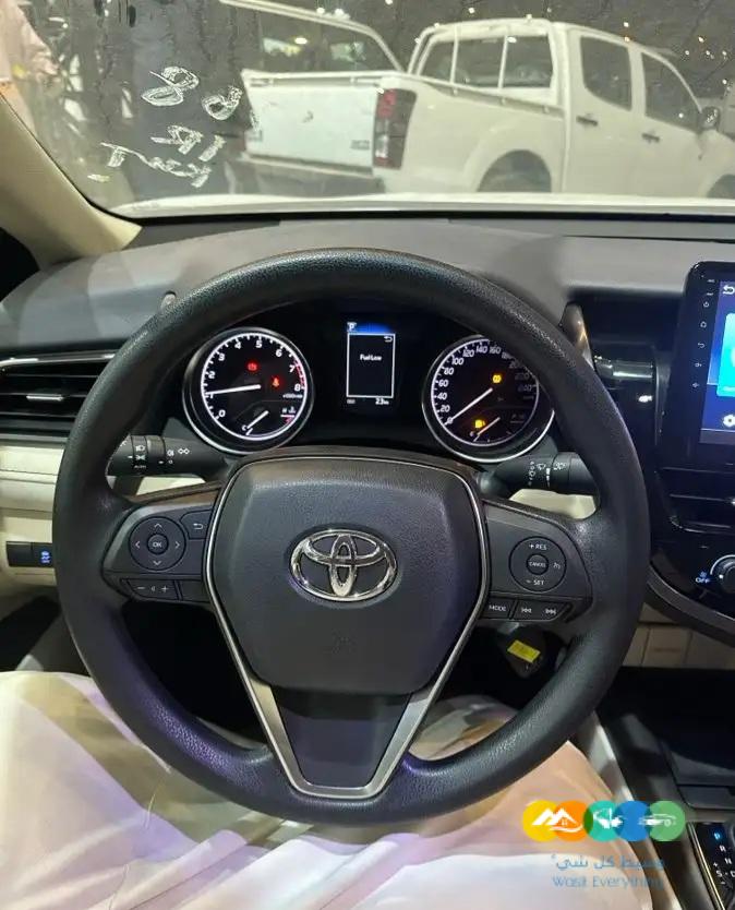 كامري 2023 خليجي اصفار فيها صدمه من الشحن