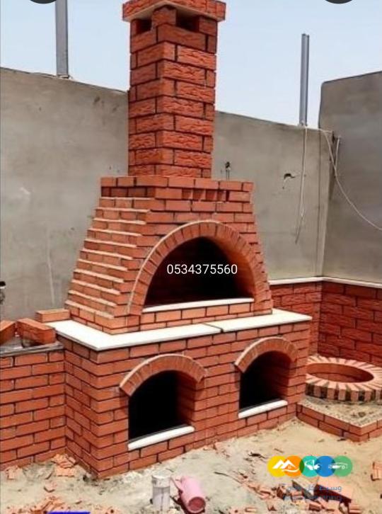 شوايات طوب حراري، شوايات مطاعم طوب حراري