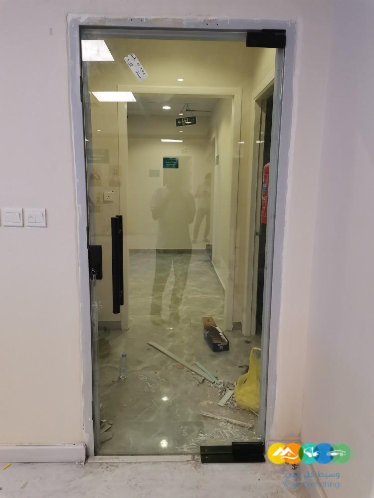 صيانة أبواب زجاج سكريت جده