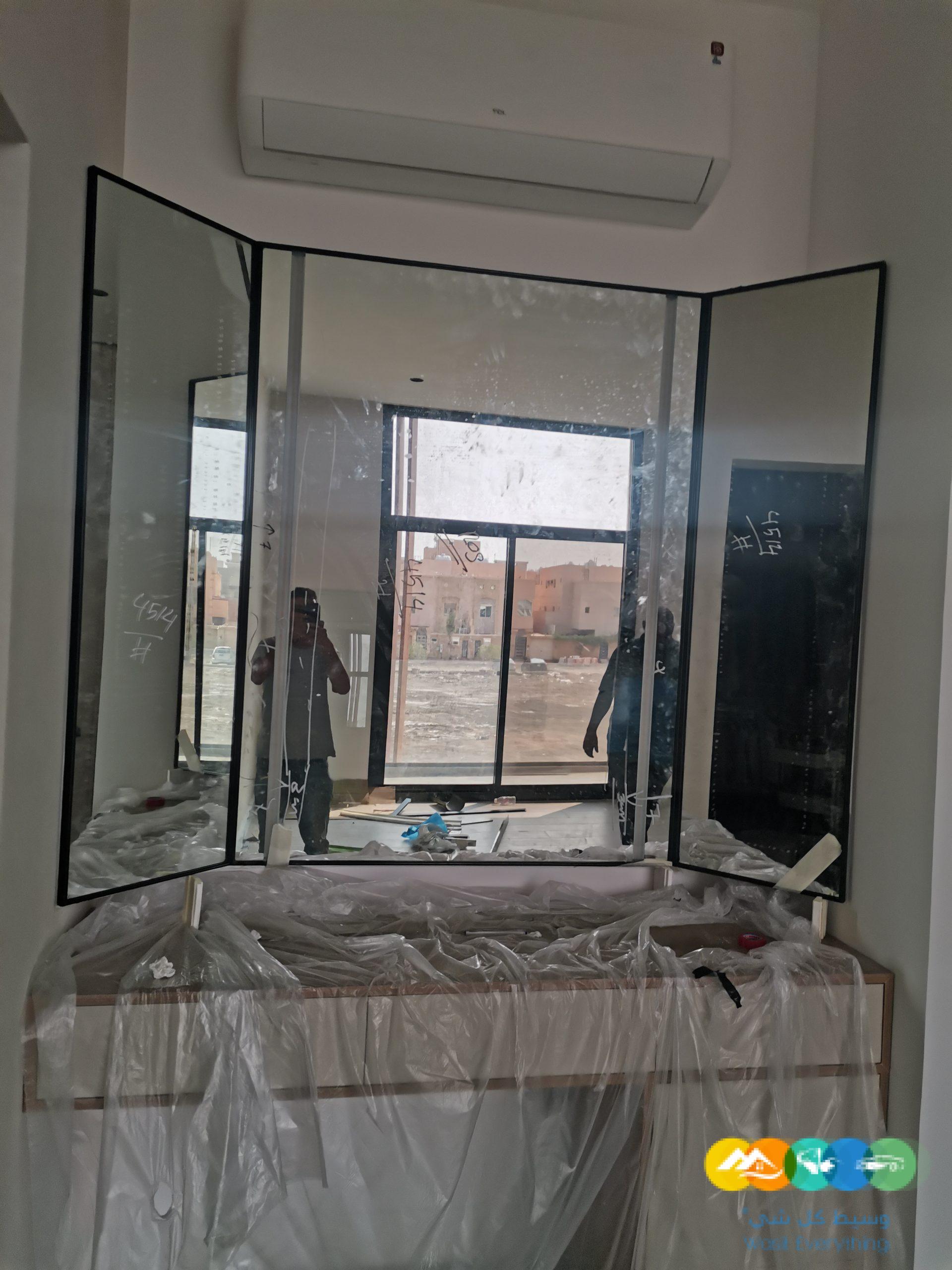 صيانة أبواب زجاج سكريت جده