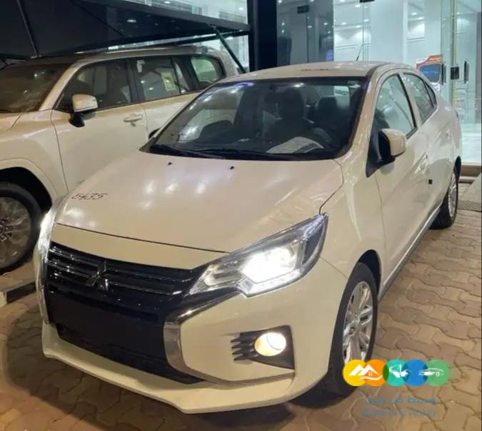 ميتسوبيشي اتراج فل كامل ابيض 2023