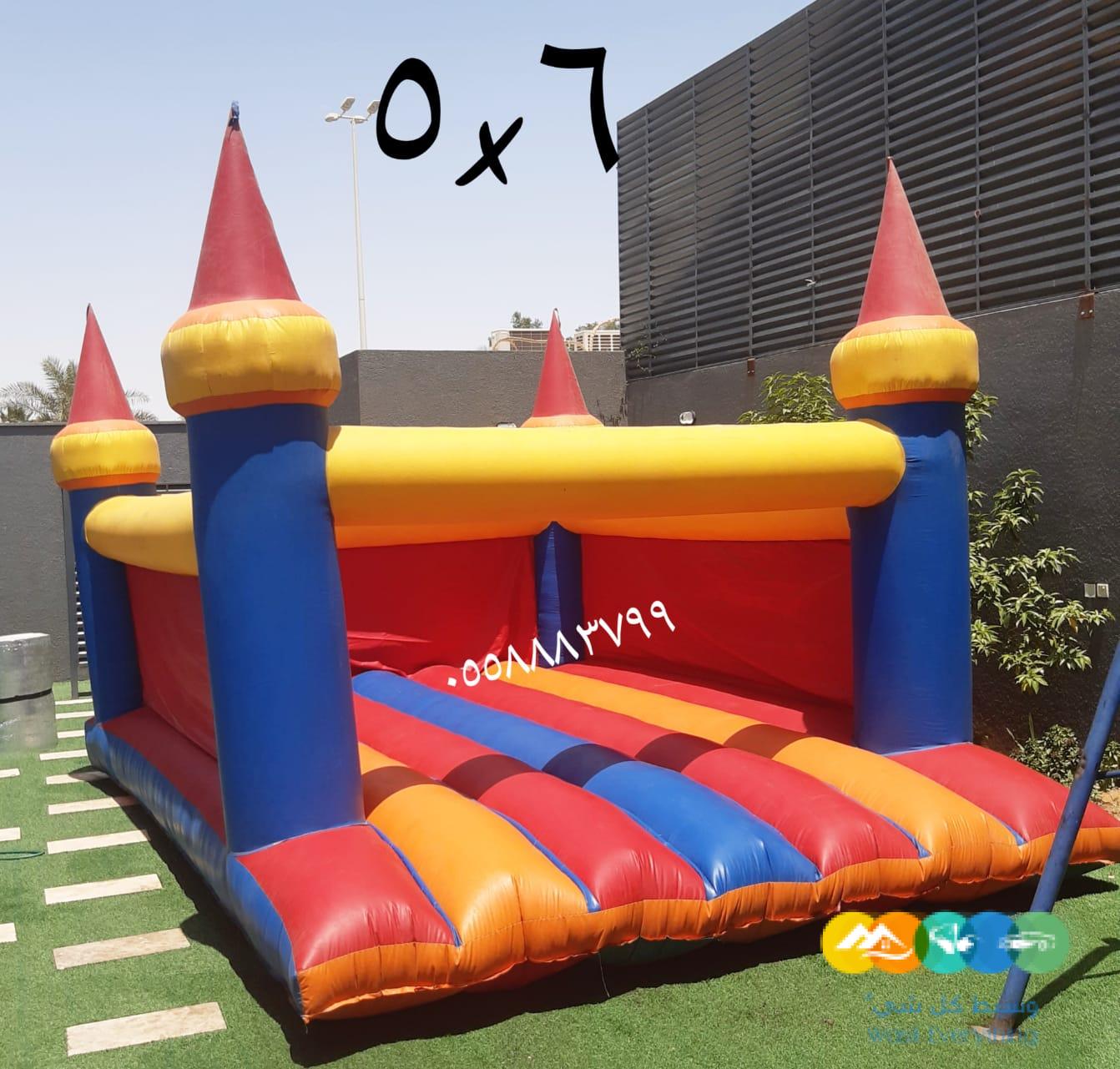 ايجار نطيطات زحاليق متاهات العاب هوائيه