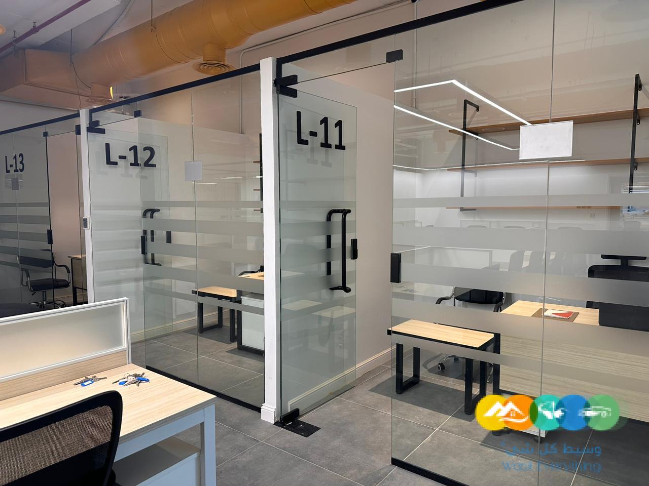 مكاتب مؤثثة للإيجار في حي السويدي