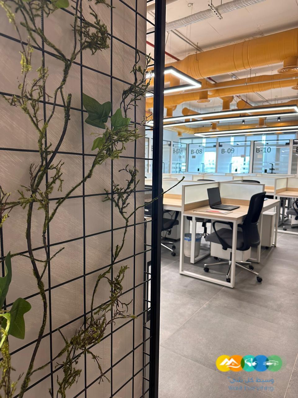 مكاتب مؤثثة للإيجار في حي السويدي