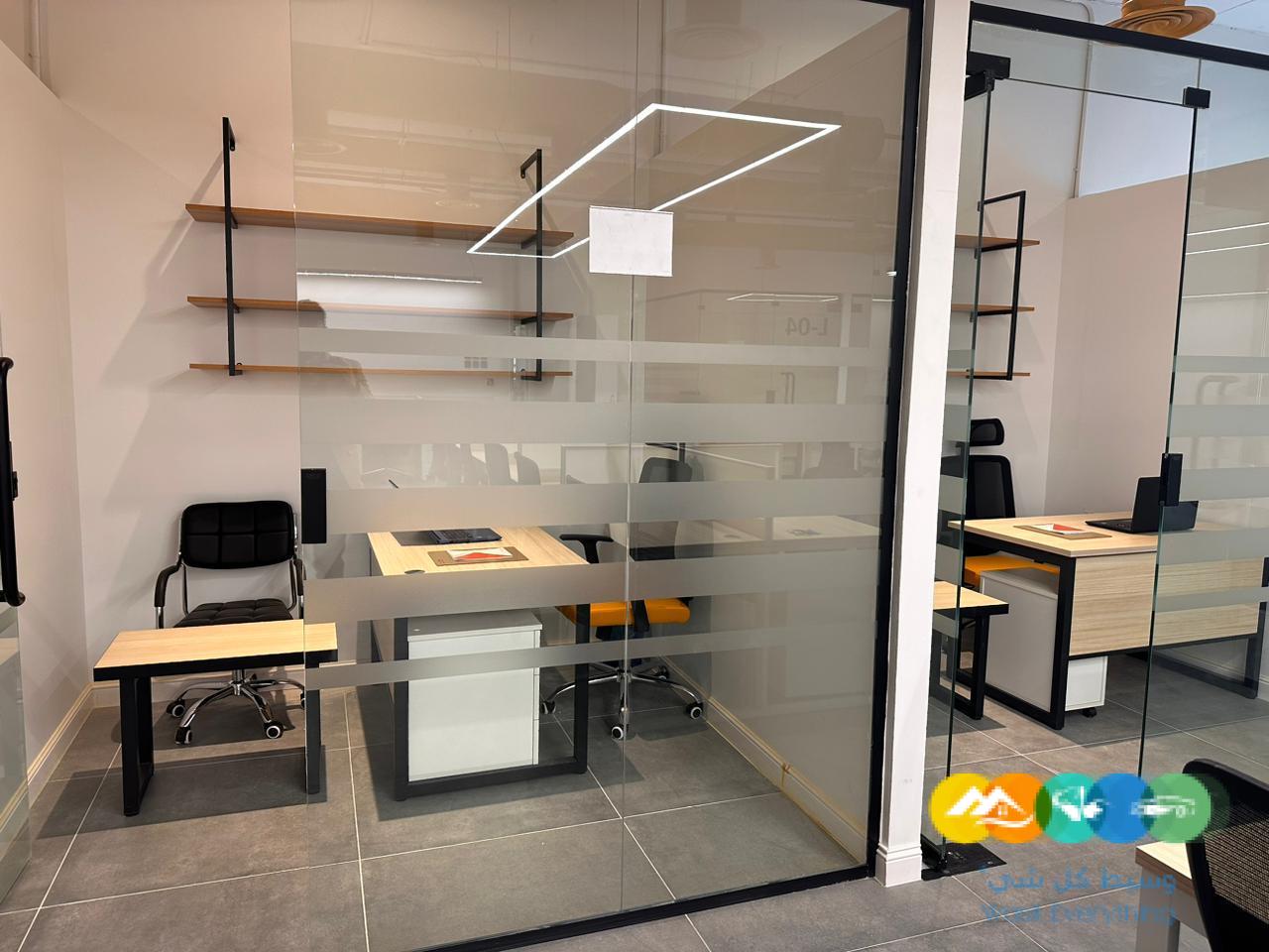 مكاتب مؤثثة للإيجار في حي السويدي