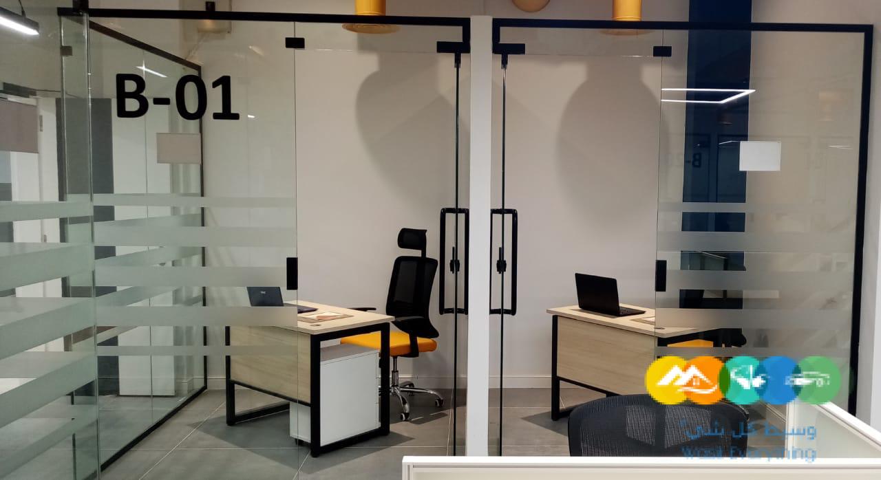 مكاتب مؤثثة للإيجار في حي السويدي