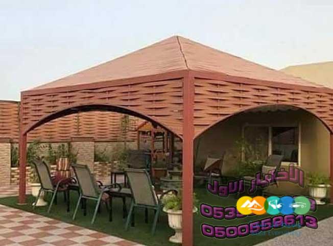مشاريع مظلات الحدائق 0500559613 مظلات حدائق