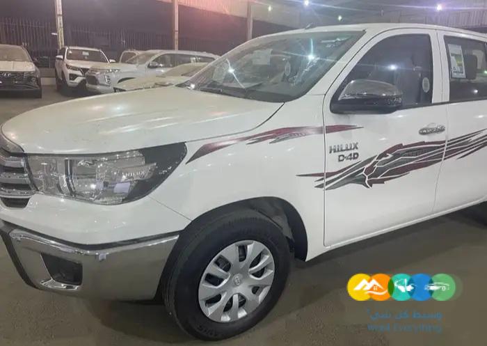 هايلكس 2024 GL ديزل بدون دبل بالنقد والتقسيط