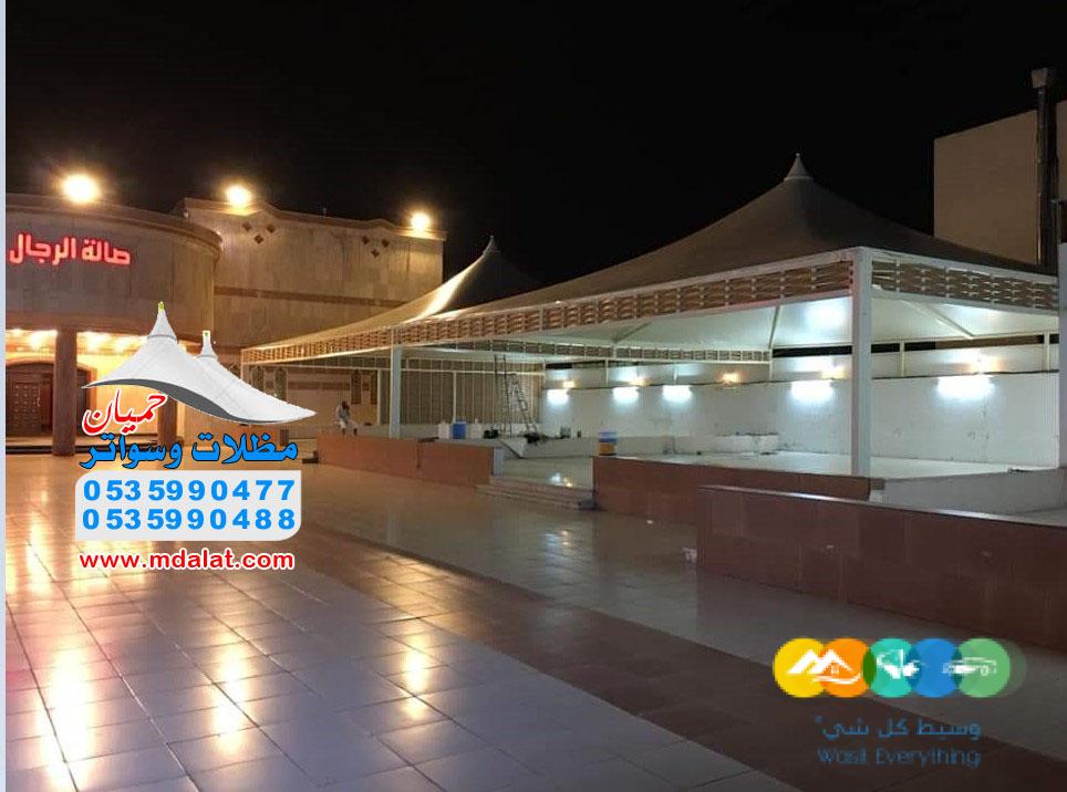 مظلات بنوك -مستشفيات -مدارس-مواقف 0535990488