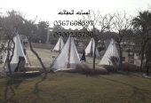 جلسات مركاز جلسات خشب خيام أوروبية كنب جلد