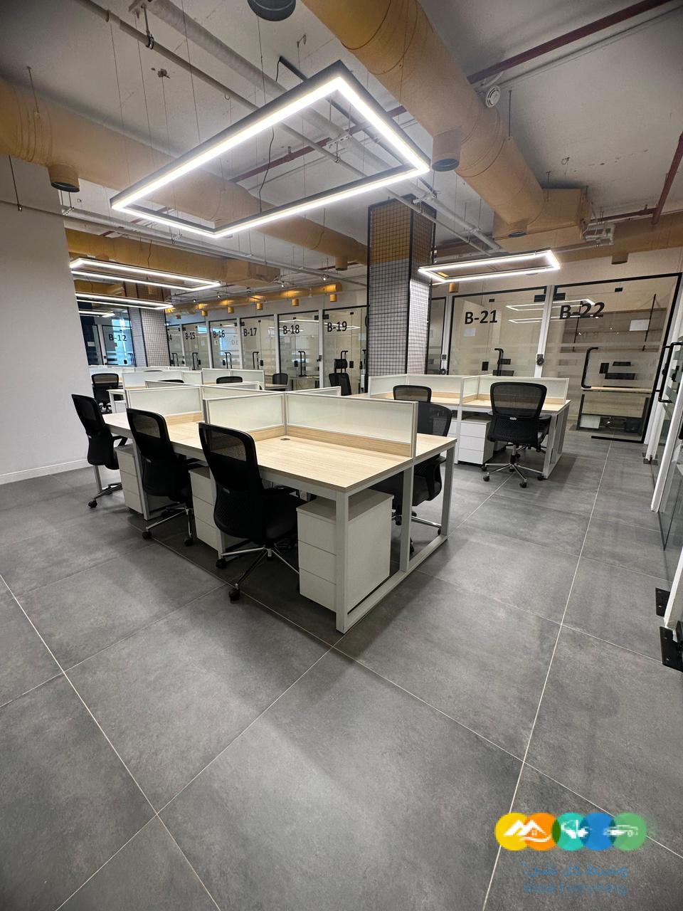 مكاتب مؤثثة للإيجار في الرياض