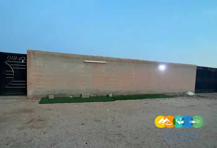 أستراحة للبيع او للأجار بالرس