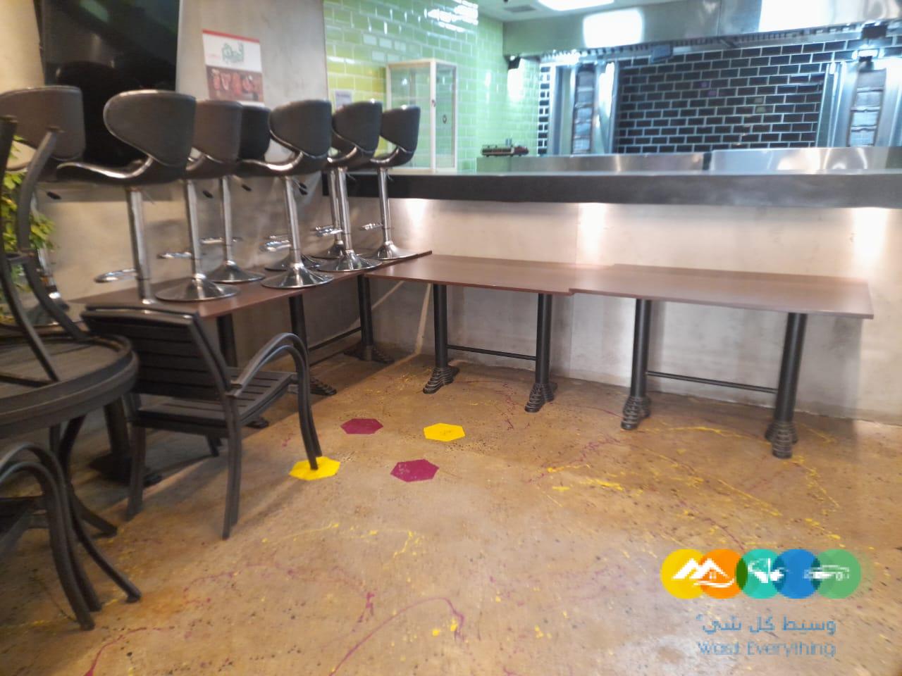 مطعم فطوم للتقبيل بكامل معداته