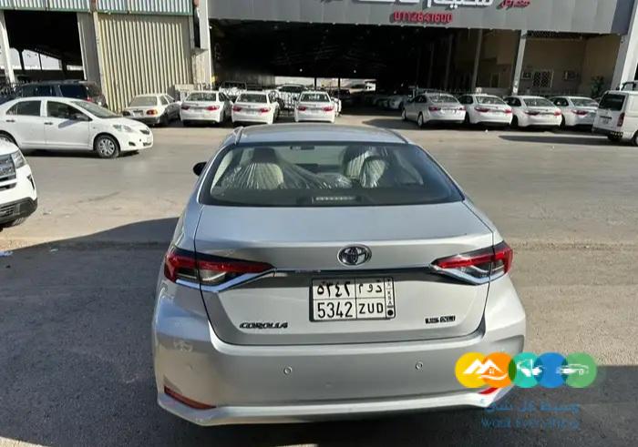 كرولا 2021 مخزن نضيف جدآ