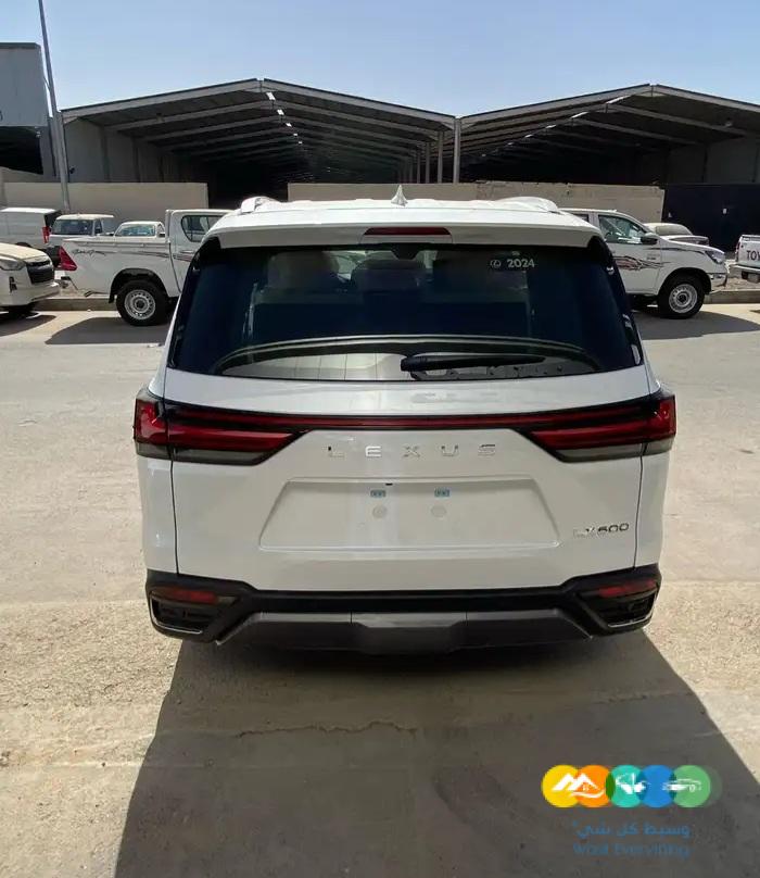لكزس BB – LX600 – ابيض – خليجي – 2024