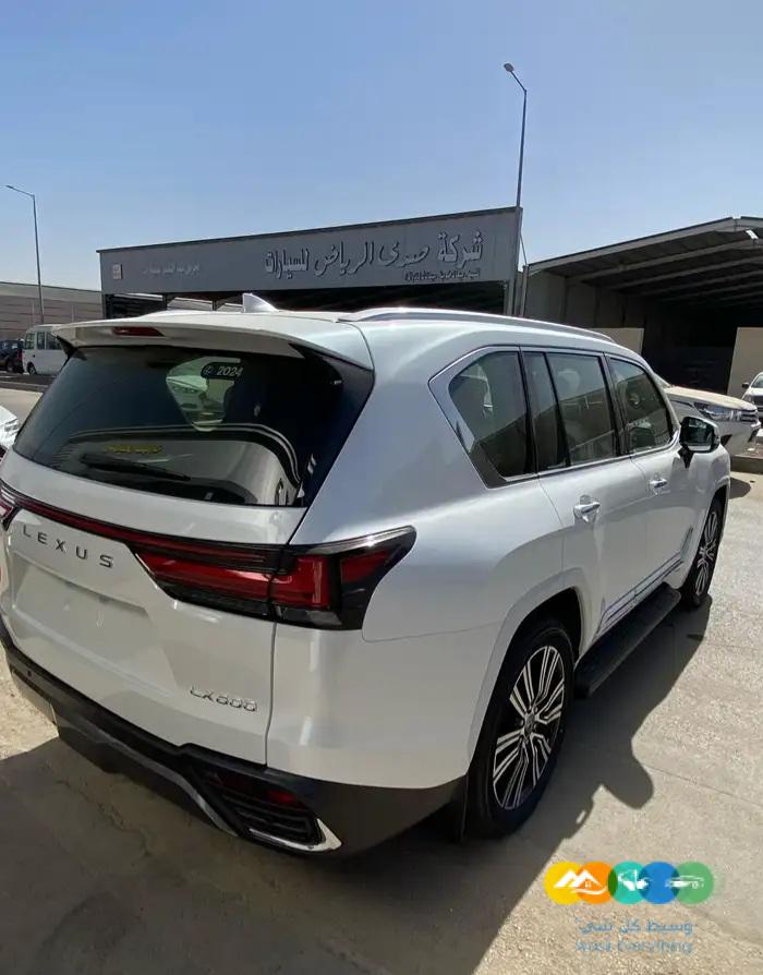 لكزس BB – LX600 – ابيض – خليجي – 2024