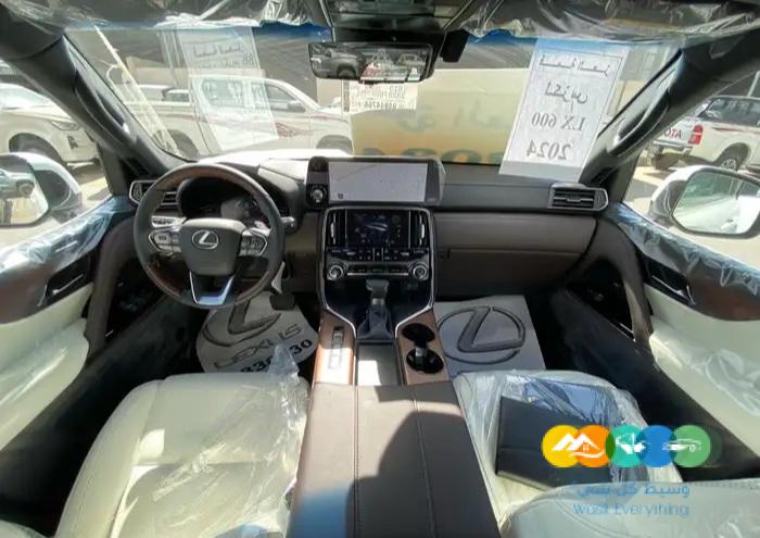 لكزس BB – LX600 – ابيض – خليجي – 2024