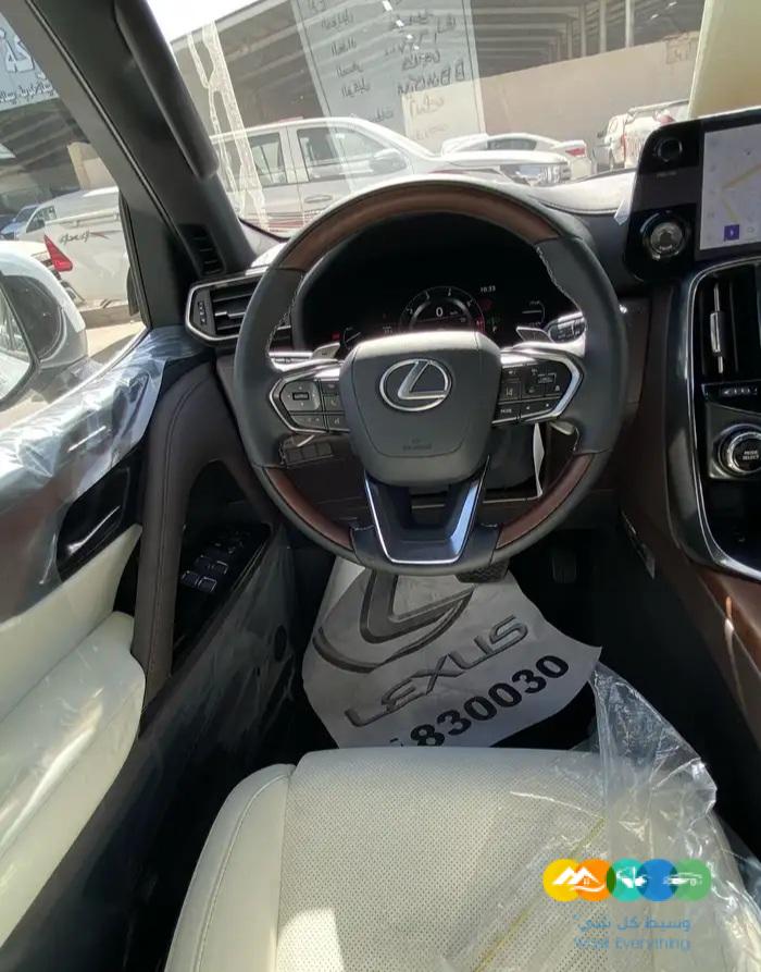 لكزس BB – LX600 – ابيض – خليجي – 2024