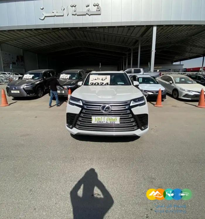 لكزس BB – LX600 – ابيض – خليجي – 2024