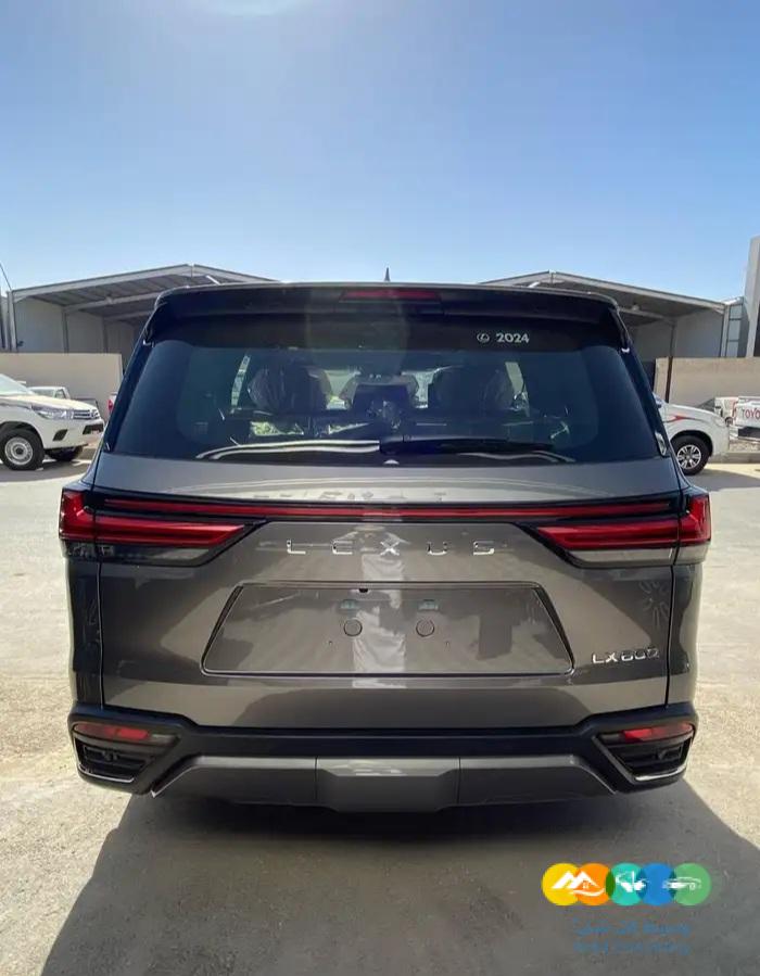 لكزس BB – LX600 – رمادي – خليجي – 2024