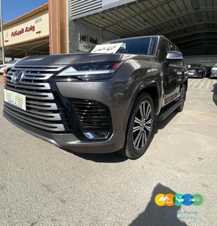 لكزس BB – LX600 – رمادي – خليجي – 2024