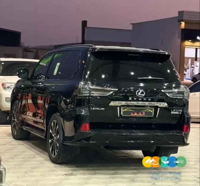 لكزس – LX570 – 2018 – معدل 2021 بلاك اديشن