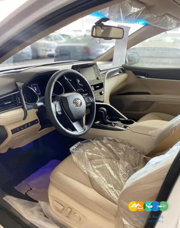 تويوتا كامري GLE 2024 سعودي اصفار