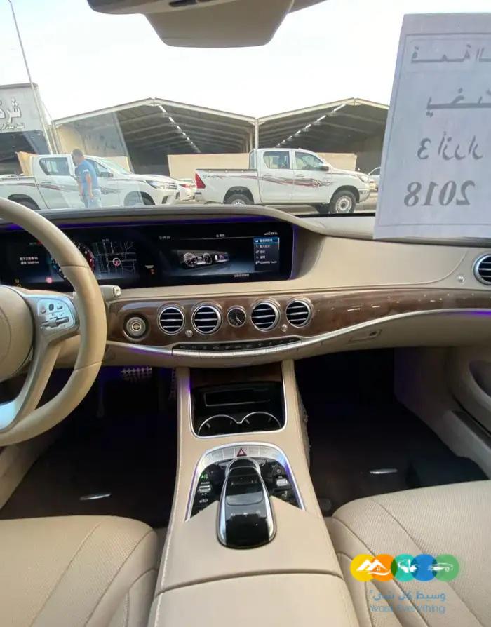 مرسيدس S450 – أمريكي – 3 أزرار – 2018