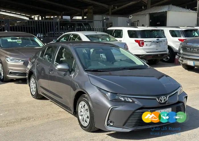 كورولا مخزن ممشى9الاف فقط شبه الجديد / تم البيع