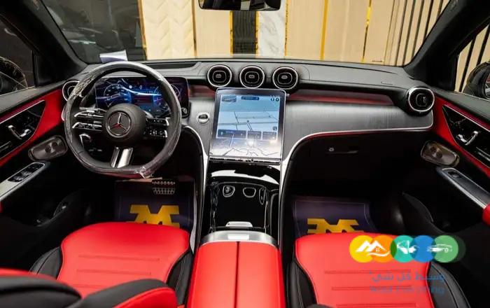 مرسيدس GLC200 COUPE موديل 2024 AMG كت