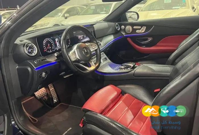 مرسيدس 2020 E300 كوبيه جفالي تحت الضمان
