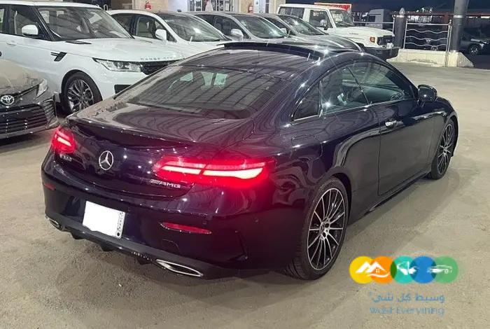 مرسيدس 2020 E300 كوبيه جفالي تحت الضمان