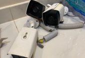 3 كاميرات مراقبة مستعملة من هاك فيجن