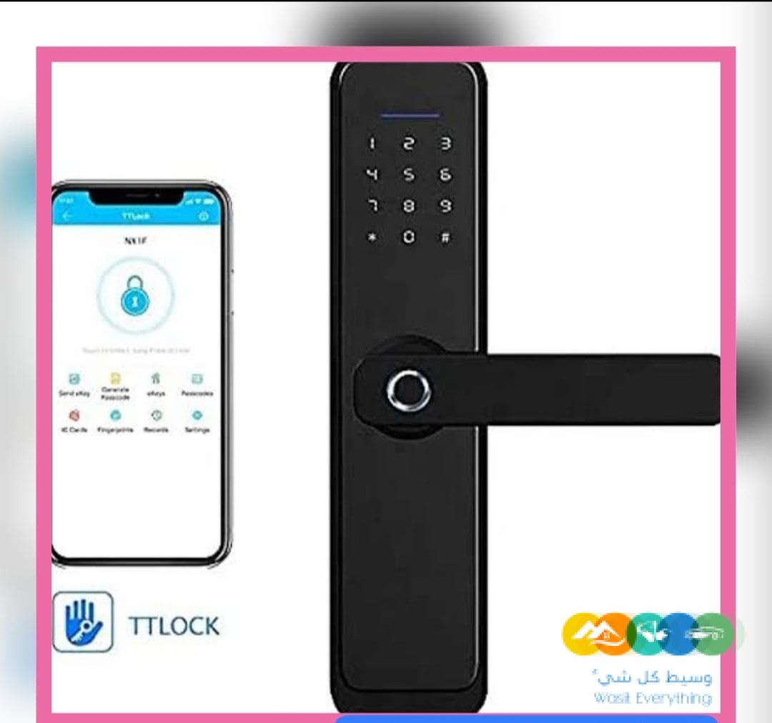 جهاز سمارت لوك قفل ابواب الكتروني بالبصمه