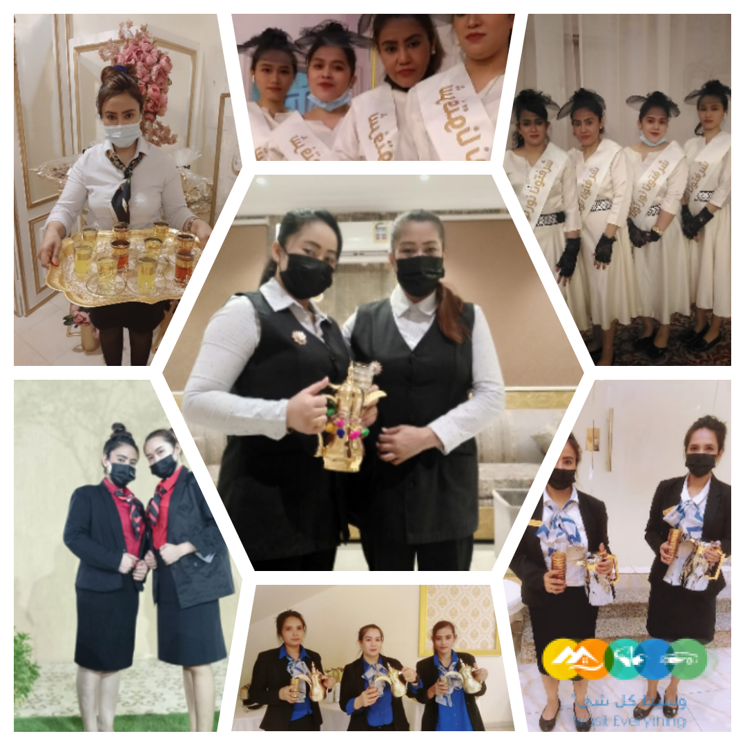 قهوجيات وصبابات مباشرات مضيفات قهوة جده 0555048727