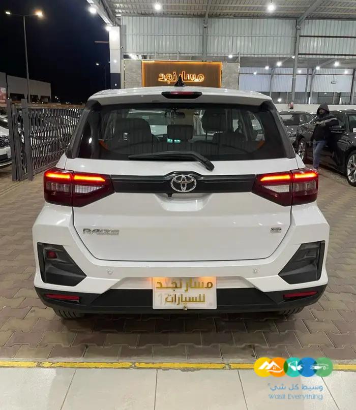 تويوتا رايز موديل 2022 مستعملة (( مباعة ))