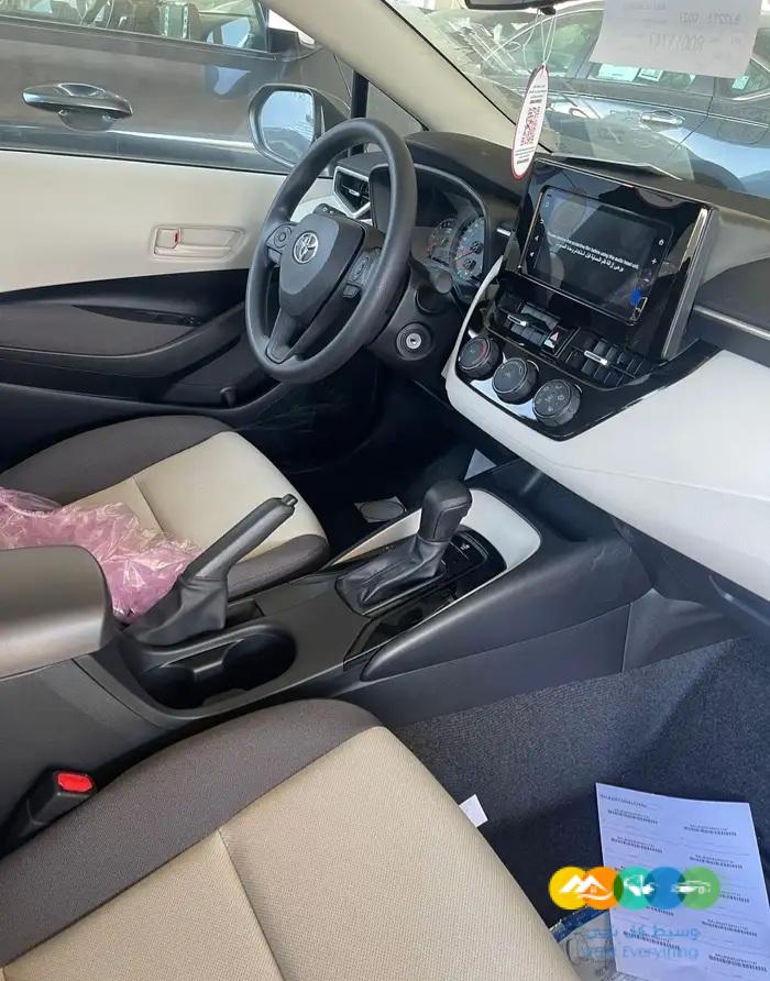 تويوتا كورولا 2024 xli مطور بالنقد والتقسيط